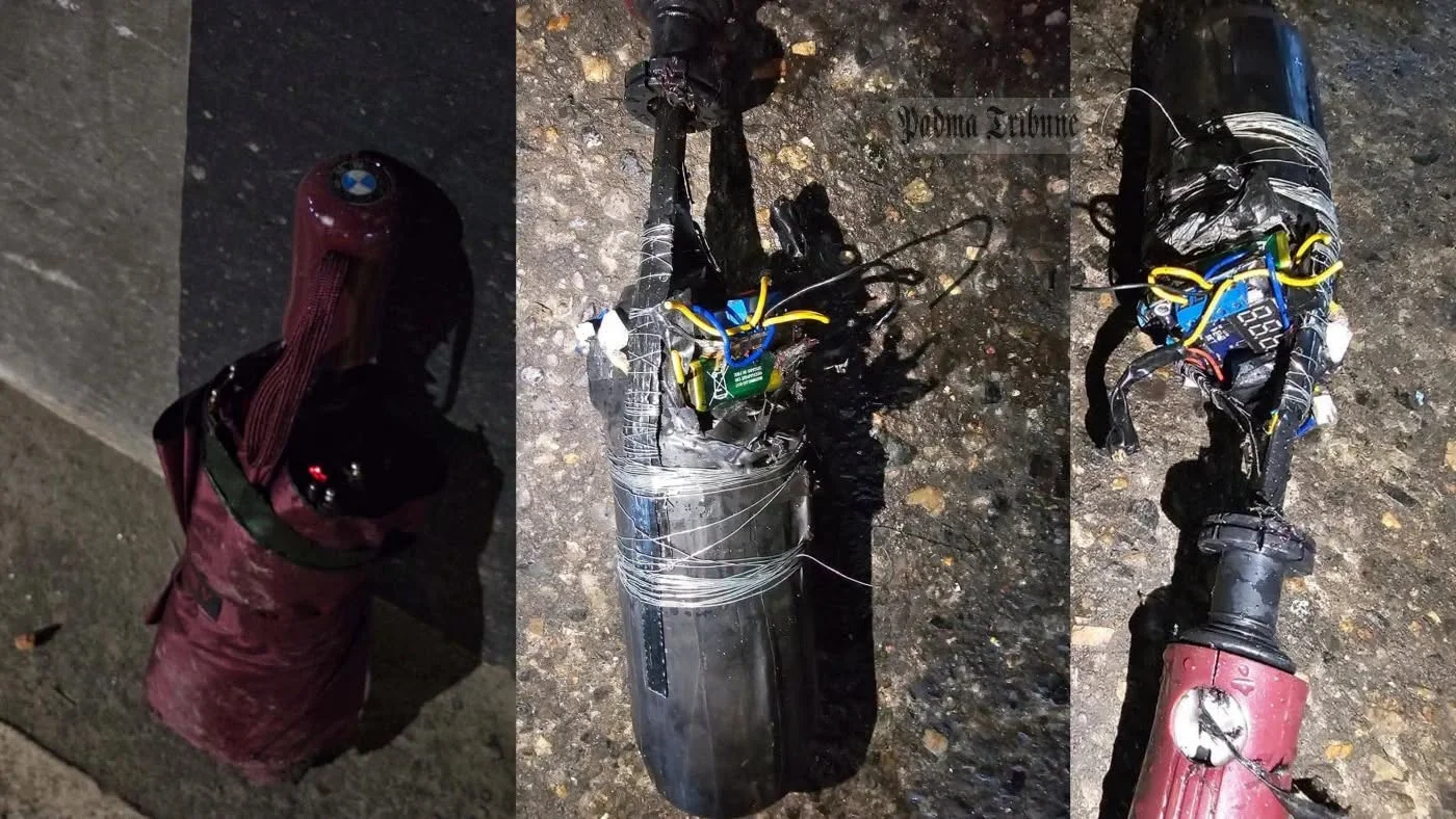 মতিঝিল মেট্রোস্টেশনের নিচ থেকে বোমা উদ্ধার