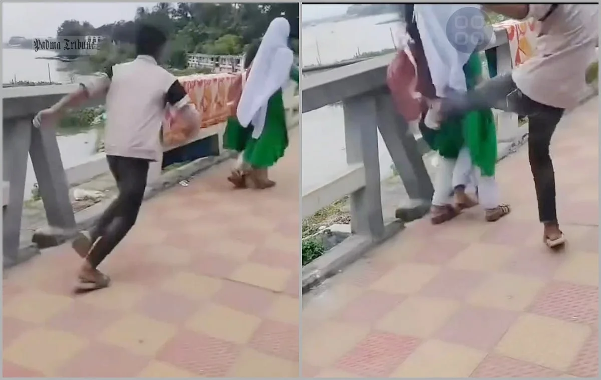 স্কুলছাত্রীকে লাথি মারার ভিডিও ভাইরাল, ভুক্তভোগীকেই টিসি দিল বিদ্যালয়