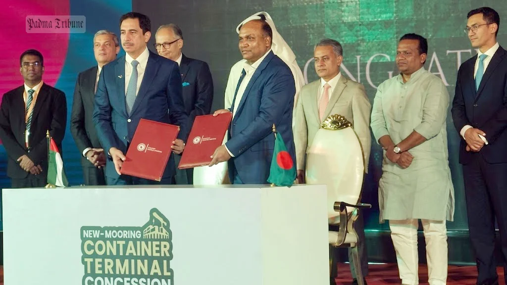 চট্টগ্রাম বন্দরের এনসিটি ইজারায় ডিপি ওয়ার্ল্ডের সঙ্গে চুক্তি