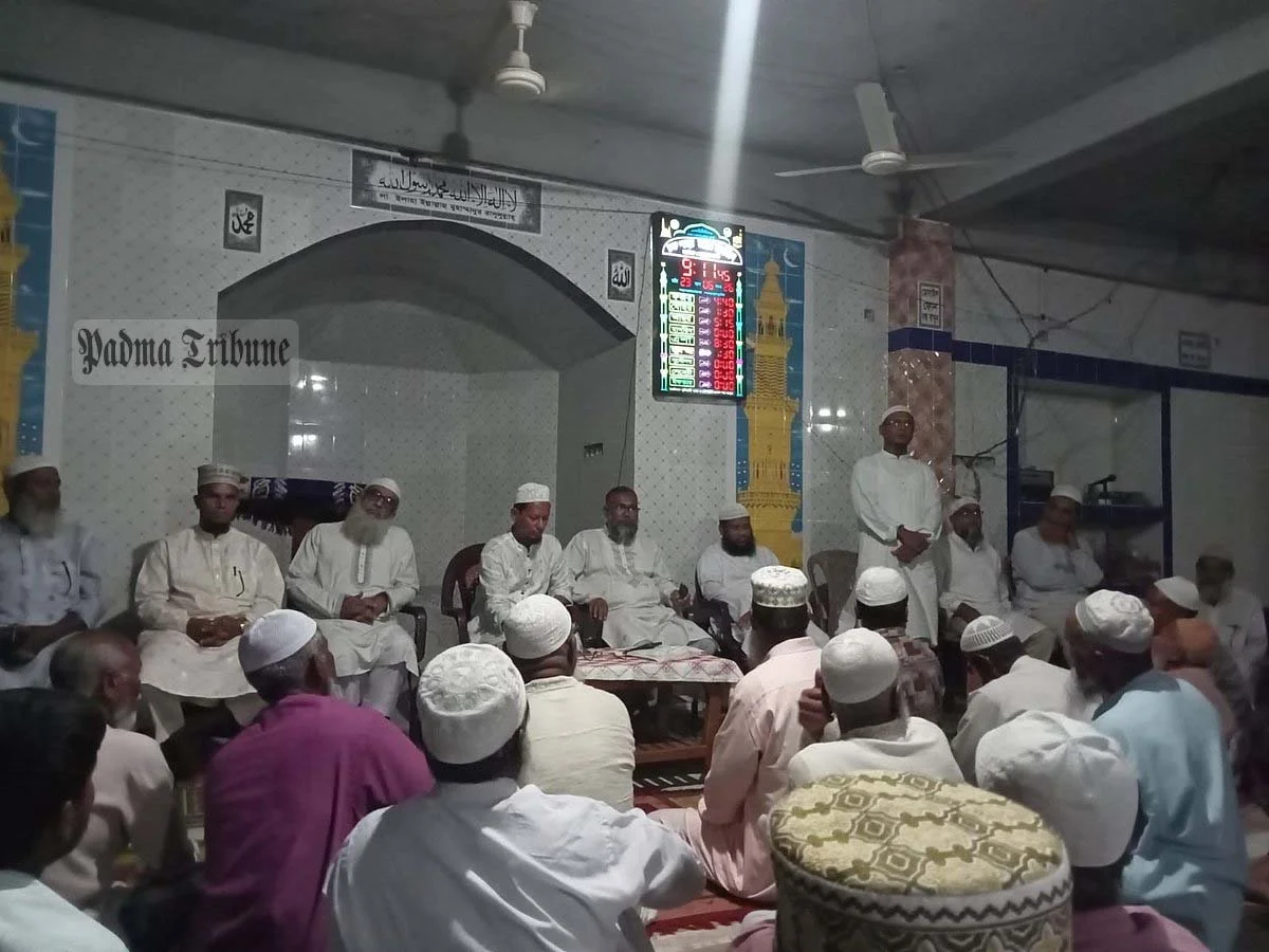 মিঠাপুকুরে মসজিদে জামায়াতের দলীয় সভা, মুসল্লিদের ক্ষোভ